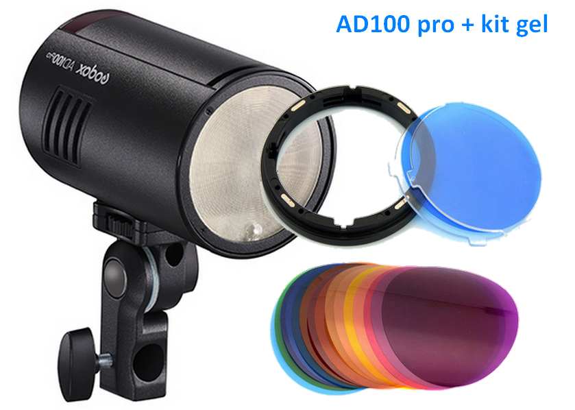 Godox AD100 pro kit gelatine