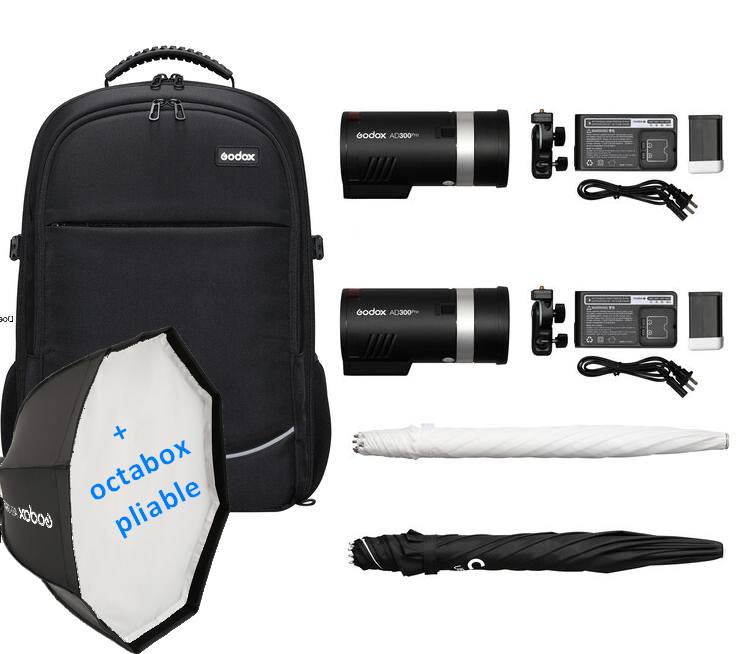 Godox AD300 pro dual backpack kit STANDARD