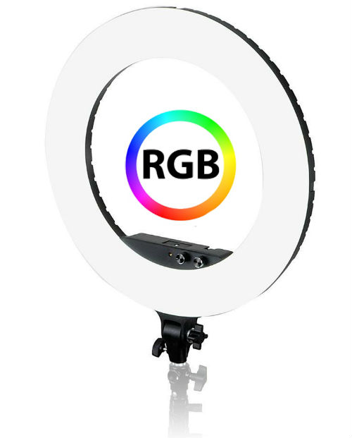 Caruba RGB Round Vlogger 18 led