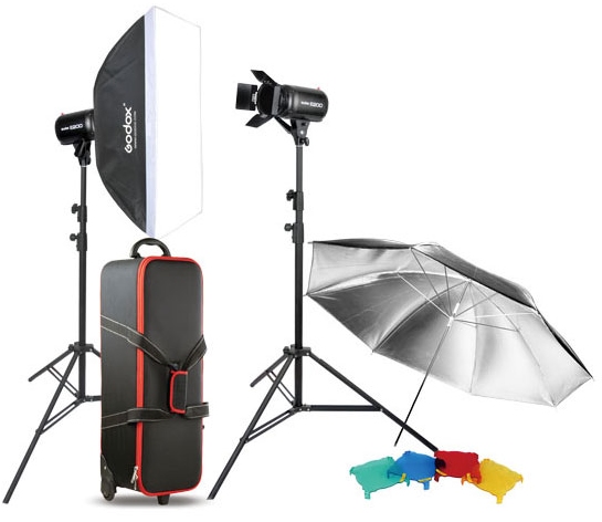 Kit 250w Godox Kit E250-F (2flash)