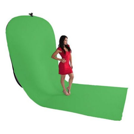 Fond pliable 150x400cm vert