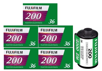 Fuji 200 color pack36