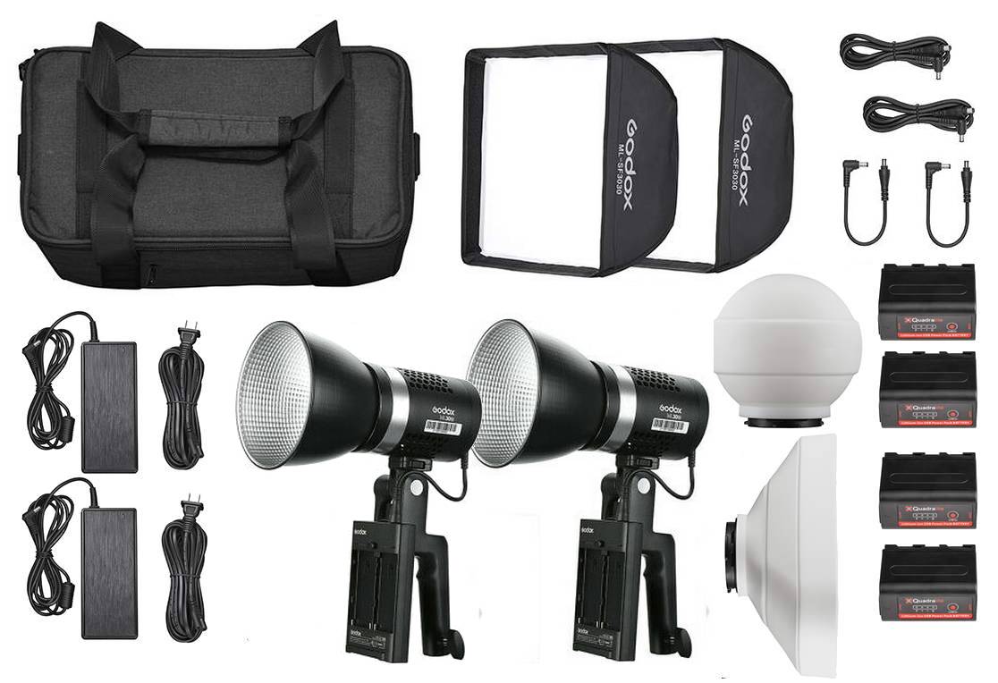 Godox ML30Bi Duo LED Light Kit