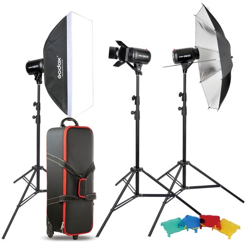 Kit 250w Godox E250-D (3flash)