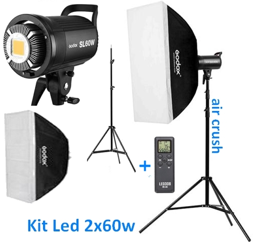 Godox SL60W LED video Duo Kit