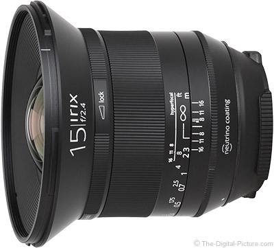 Irix firefly 15 mm f/2.4 Canon