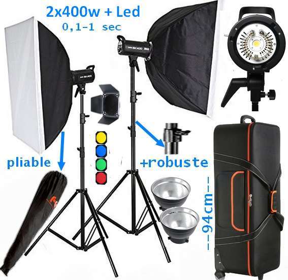 Kit 400w Deluxe Godox SK400IIV