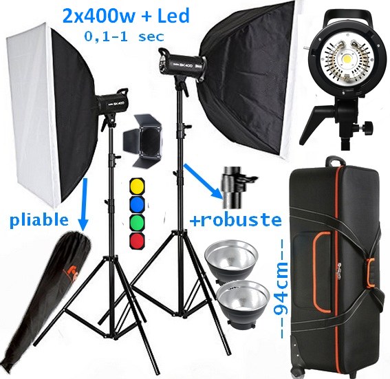 Kit 400w Deluxe Godox SK400IIV