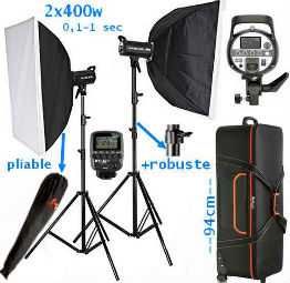 Kit 400w Deluxe Godox SK400II