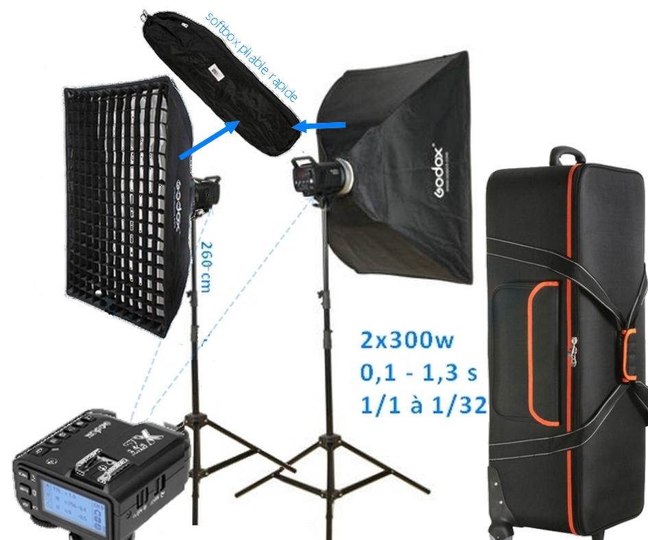 Godox kit MS300-F Deluxe