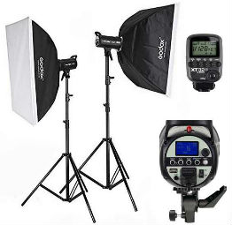 Kit 300w GODOX SK300II-E (2 flashs)