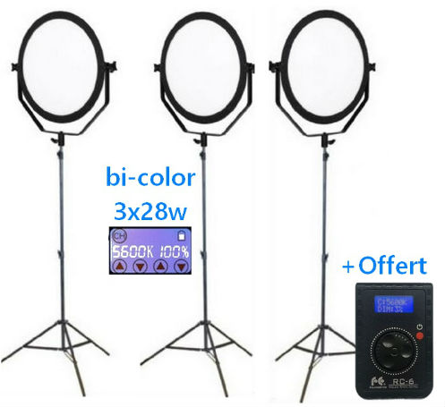 Kit x3 Falcon Eyes SO-28TD