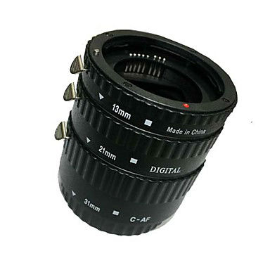 JEU DE 3 TUBES ALLONGES AF 13mm 21mm 31mm pour nikon