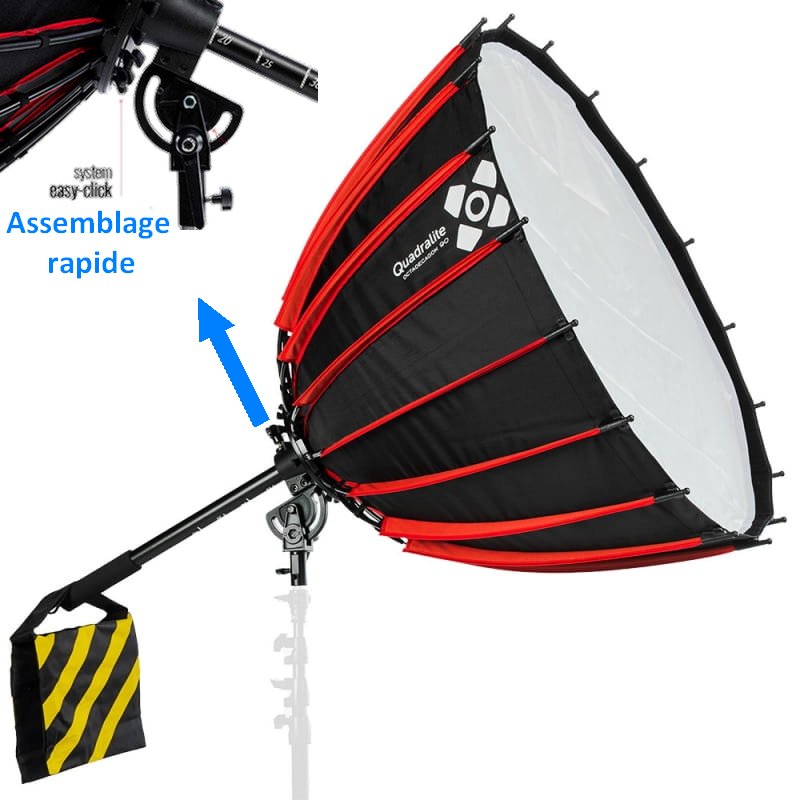 Quadralite Octadecagon Focus Softbox 140