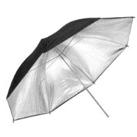 Parapluie studio argent 120 cm
