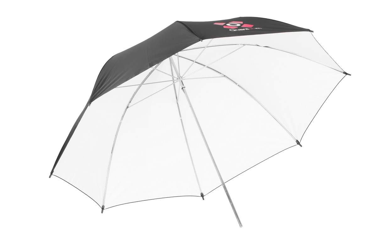 Parapluie blanc opaque 120cm