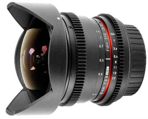 Samyang 8mm T3.8 Sony E VDSLR Fish-eye CSII