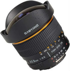 Samyang 8mm F3.5 Pentax Fish-eye CSII