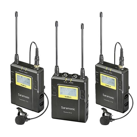 Saramonic UwMic9 TX9 + TX9 + RX9 UHF