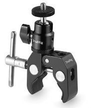 SmallRig 1124 Clamp Mount+ball head