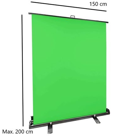 Caruba Rollup Greenscreen